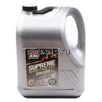 Масло моторное синтетическое "Supreme Synthetic 5W-20", 4л